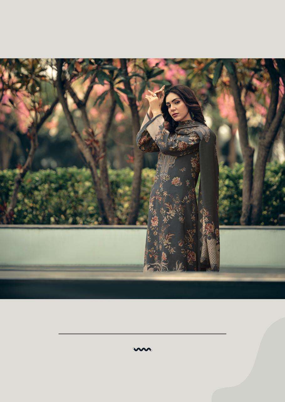 MANNRASIYA LAUNCHING PURE MUSLINE SILK DIGITAL PRINT WITH KHATLI WORK KURTI SET