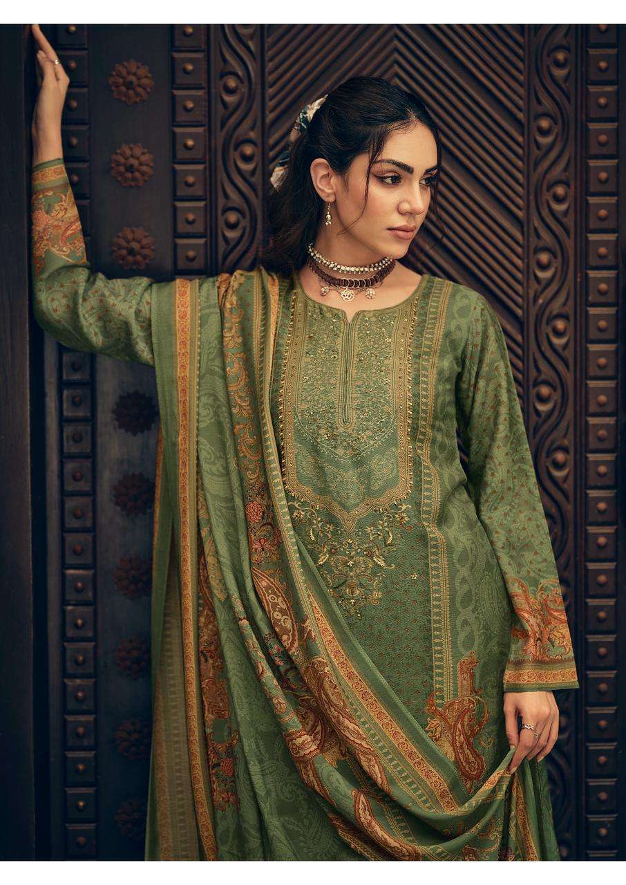 MANNRASIYA LAUNCHING PURE VISCOSE  DIGITAL PRINT WITH HEAVY KHATLI WORK KURTI SET