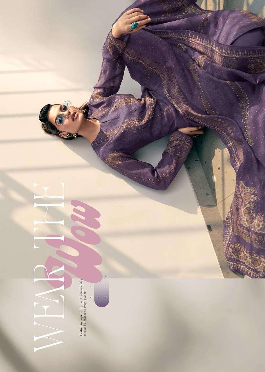 MANNRASIYA LAUNCHING PURE VISCOSE MAL CHANDERI DIGITAL PRINT WITH HEAVY KHATLI WORK KURTI SET