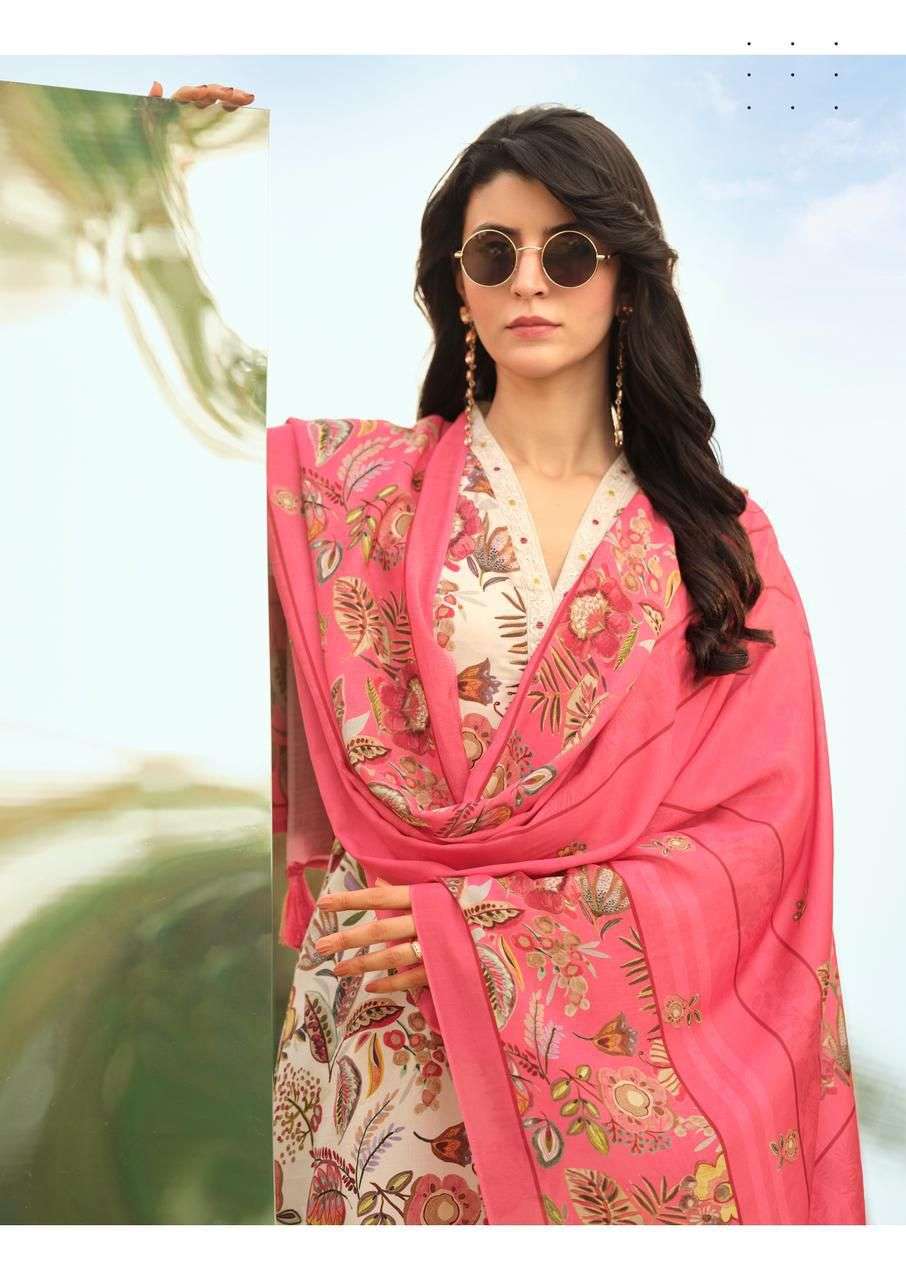 MANNRASIYA PURE JAAM COTTON DIGITAL PRINT WITH FANCY WORK KURTI SET