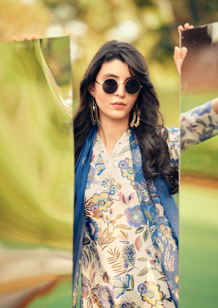 MANNRASIYA PURE JAAM COTTON DIGITAL PRINT WITH FANCY WORK KURTI SET