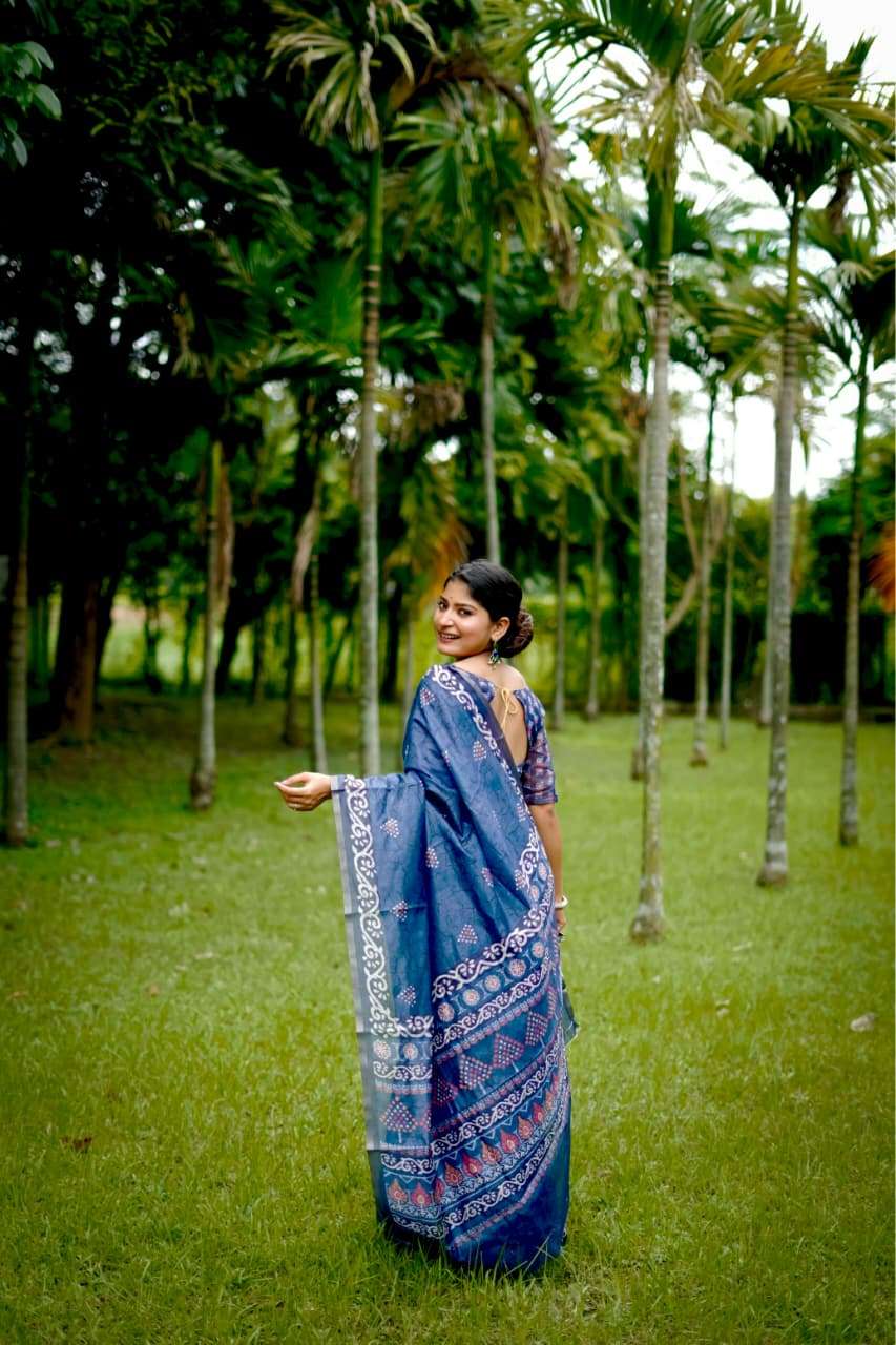 MOST AMAZING DHANWARI COTTON SAREE COLLECTION 