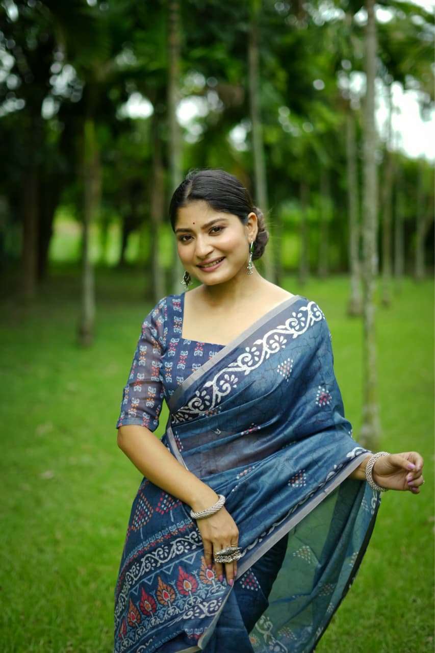 MOST AMAZING DHANWARI COTTON SAREE COLLECTION 