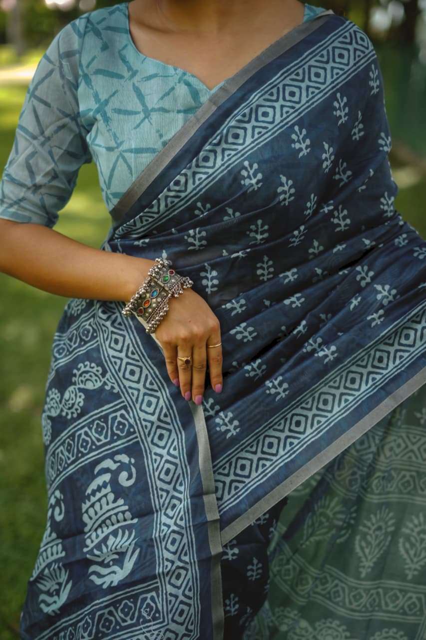 MOST AMAZING DHANWARI COTTON SAREE COLLECTION 