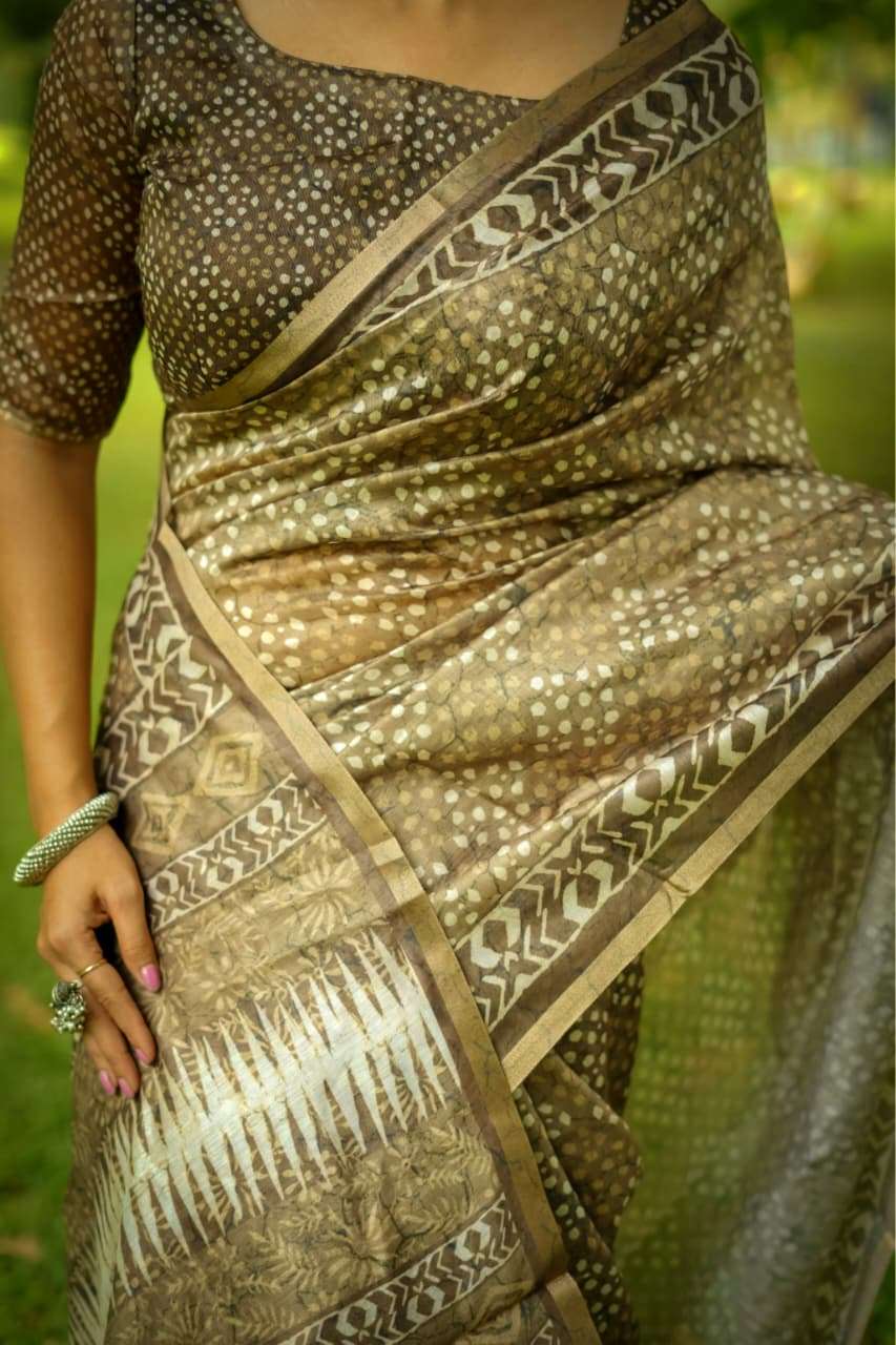 MOST AMAZING DHANWARI COTTON SAREE COLLECTION 