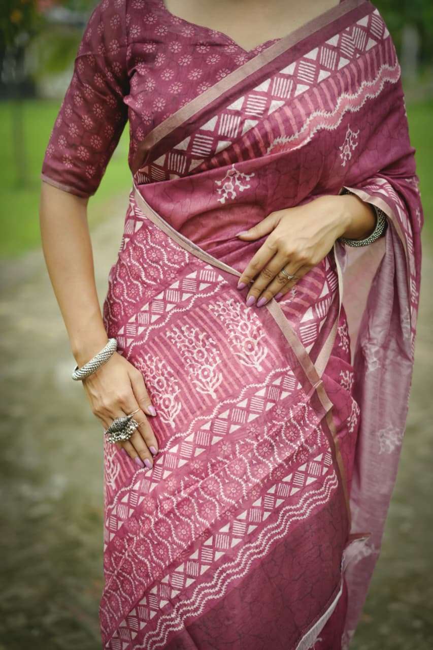 MOST AMAZING DHANWARI COTTON SAREE COLLECTION 