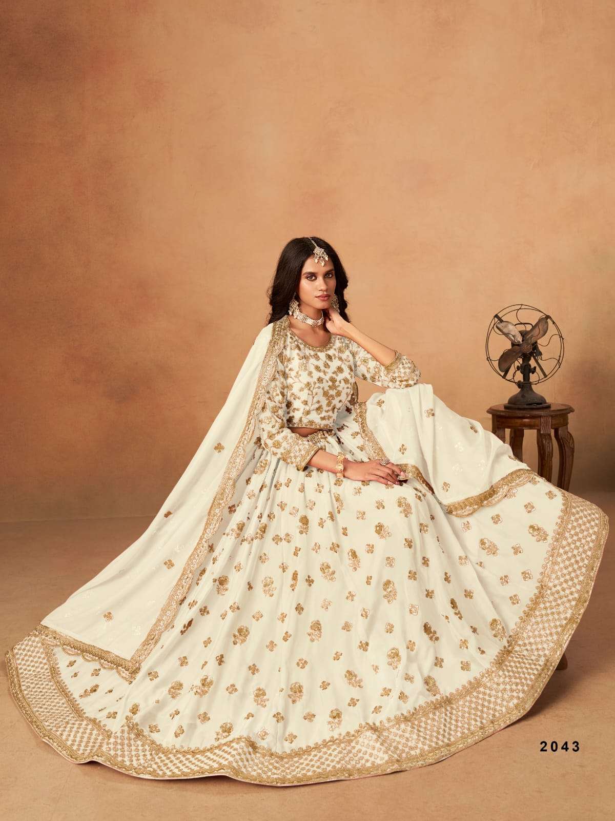 MOST AMAZING ORGANZA LEHENGA MEHVISH VOL 24