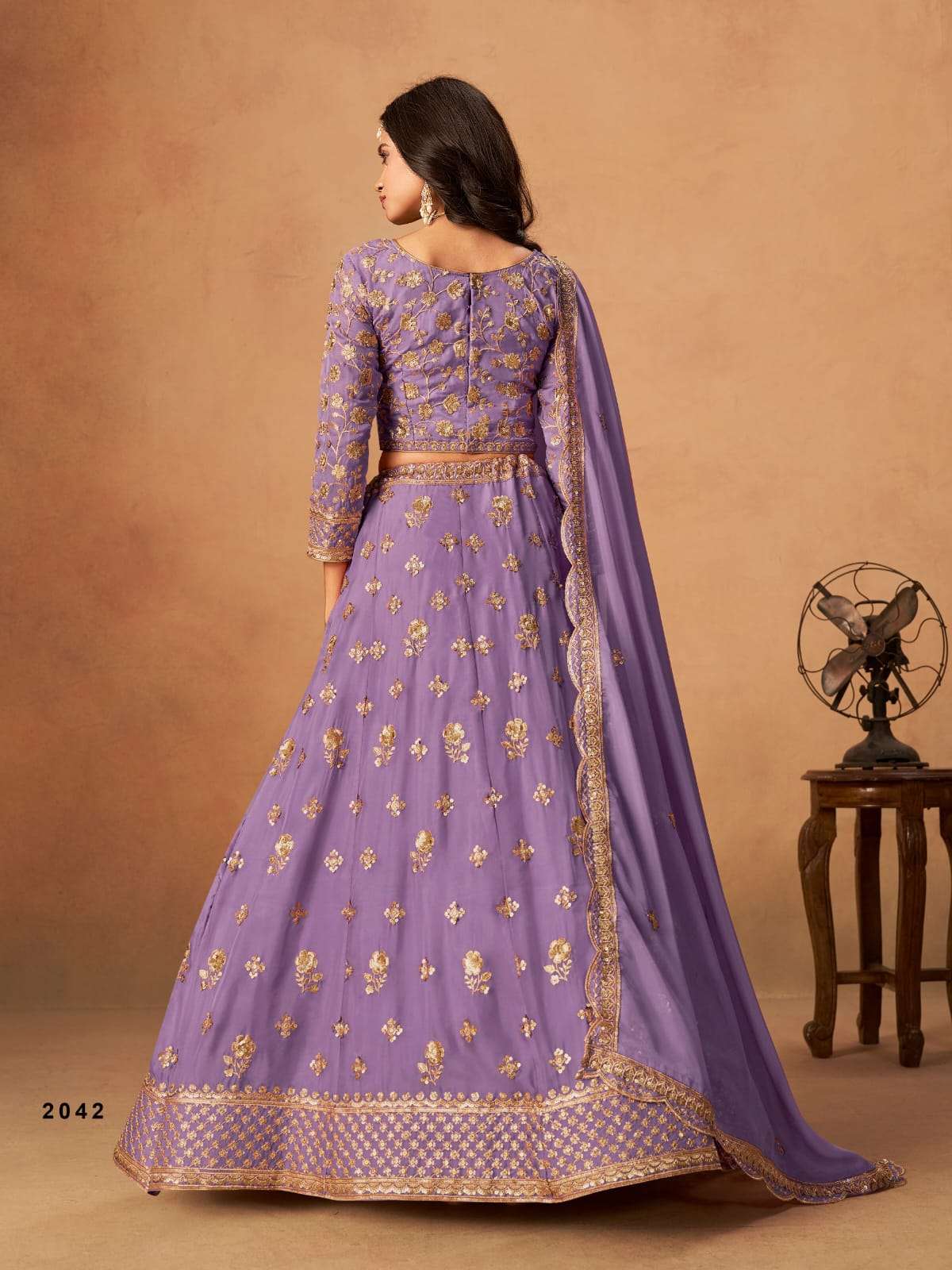 MOST AMAZING ORGANZA LEHENGA MEHVISH VOL 24