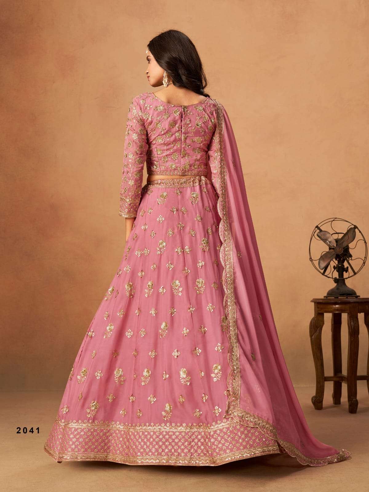 MOST AMAZING ORGANZA LEHENGA MEHVISH VOL 24