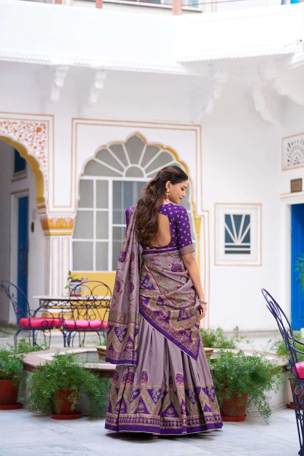 MOST AMAZING PRINTED AND ICONIC SPARKLE WITH LACE BORDER LEHENGA CHOLI