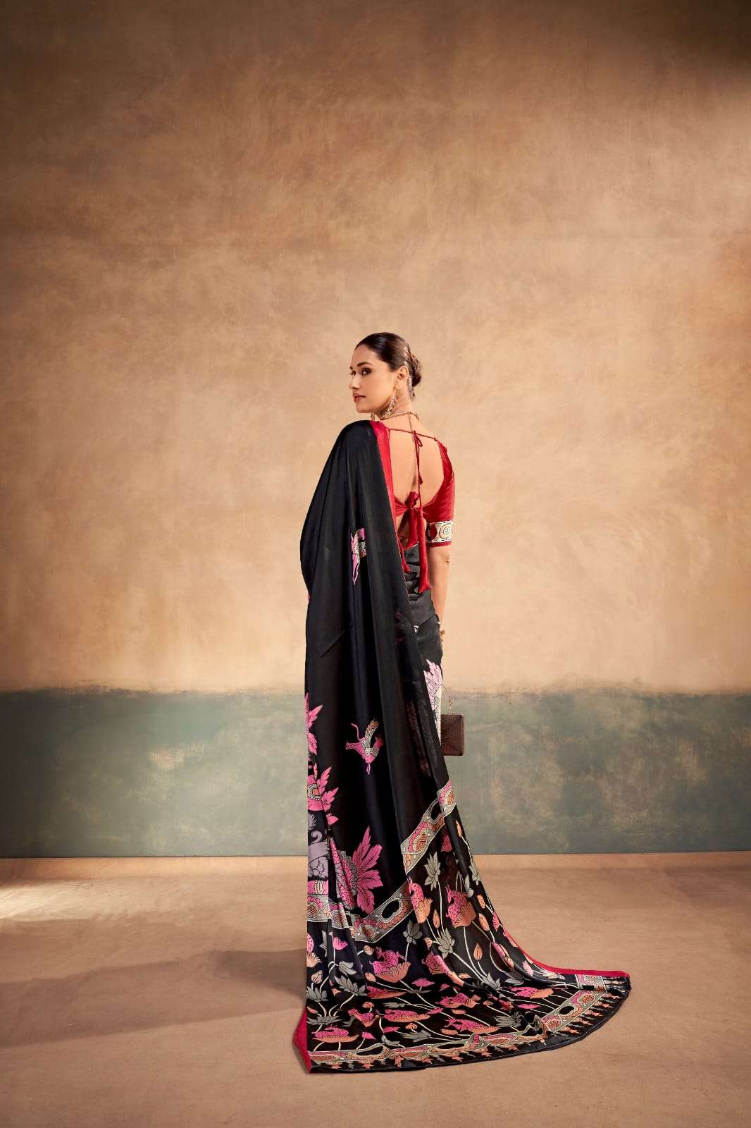 MOST TREADING SATIN SILK KALAMKARI PRINT COLLECTION