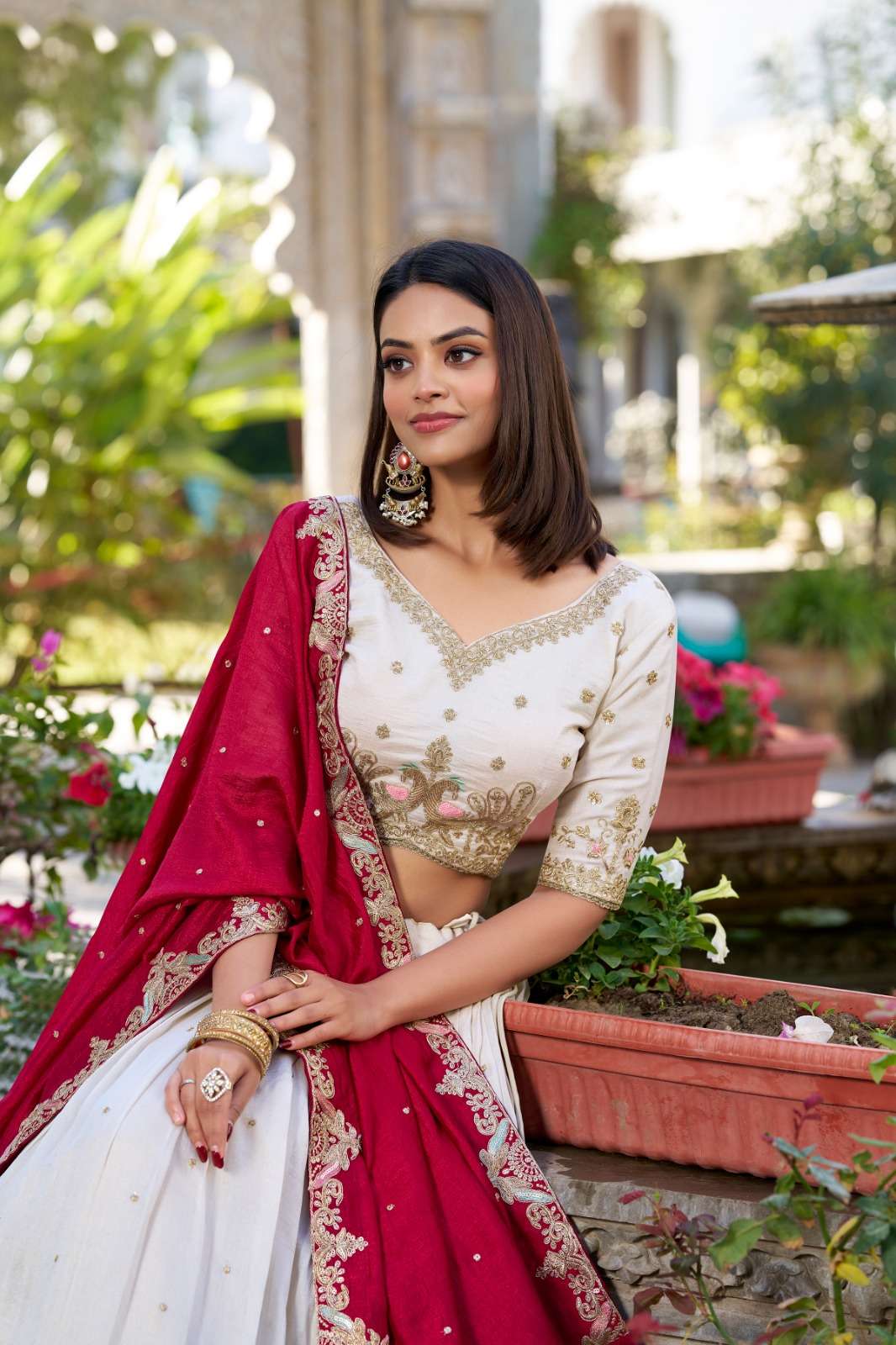 MOST TREANDING LEHENGA VICHITRA SILK WEAR TO FESTIVAL AND WEDDING