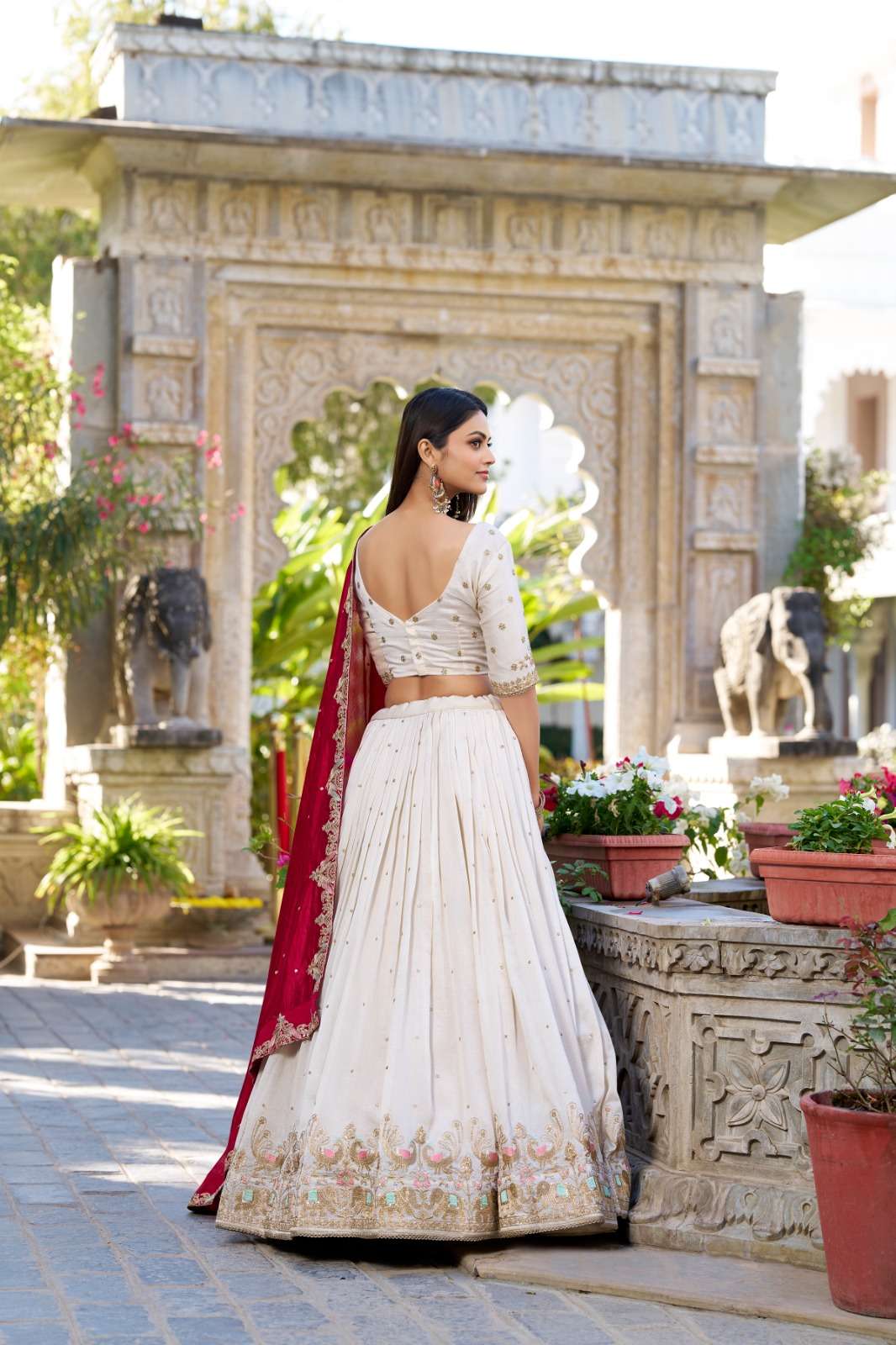 MOST TREANDING LEHENGA VICHITRA SILK WEAR TO FESTIVAL AND WEDDING