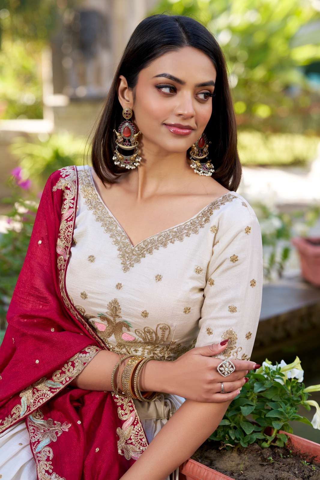 MOST TREANDING LEHENGA VICHITRA SILK WEAR TO FESTIVAL AND WEDDING
