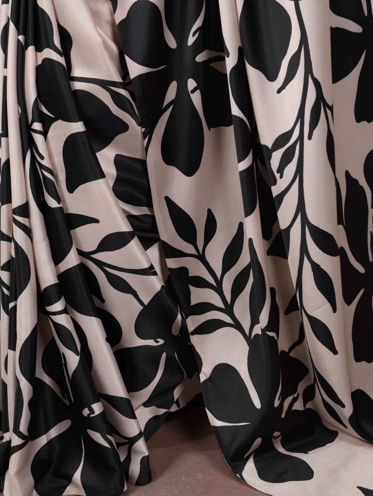 MOST TRENDING SATIN SILK PRINTED SAREE COLLECTION