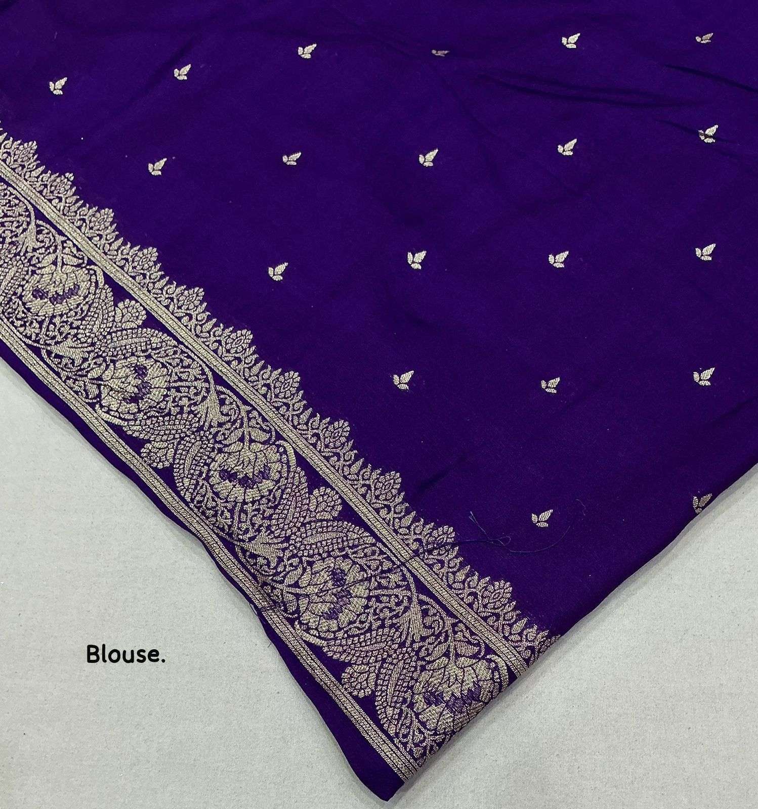 NEW FANCY PURE BANARASI STYLE ZARI WOMAN SAREE FROM LD-761 KAVITA ELEPHANT