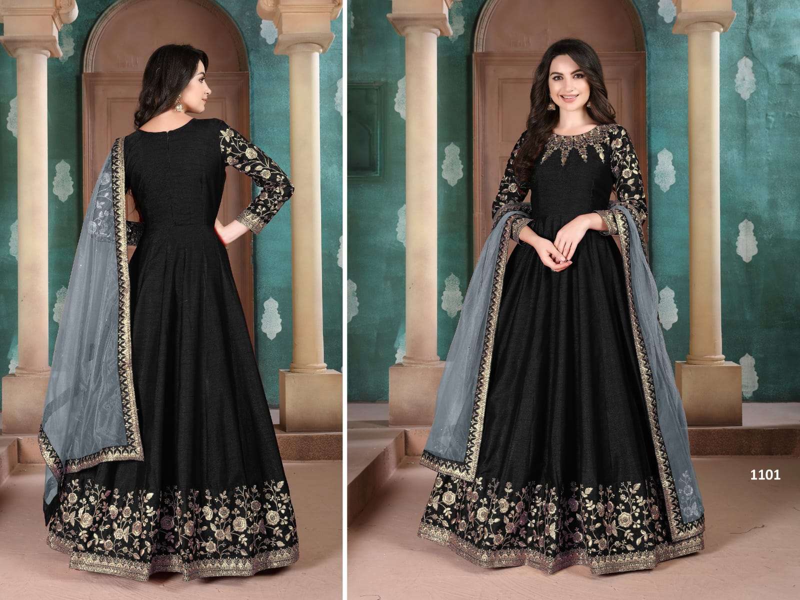 NEW LAUNCHING ANARKALI STYLE DRESS AANANYA VAL - 111