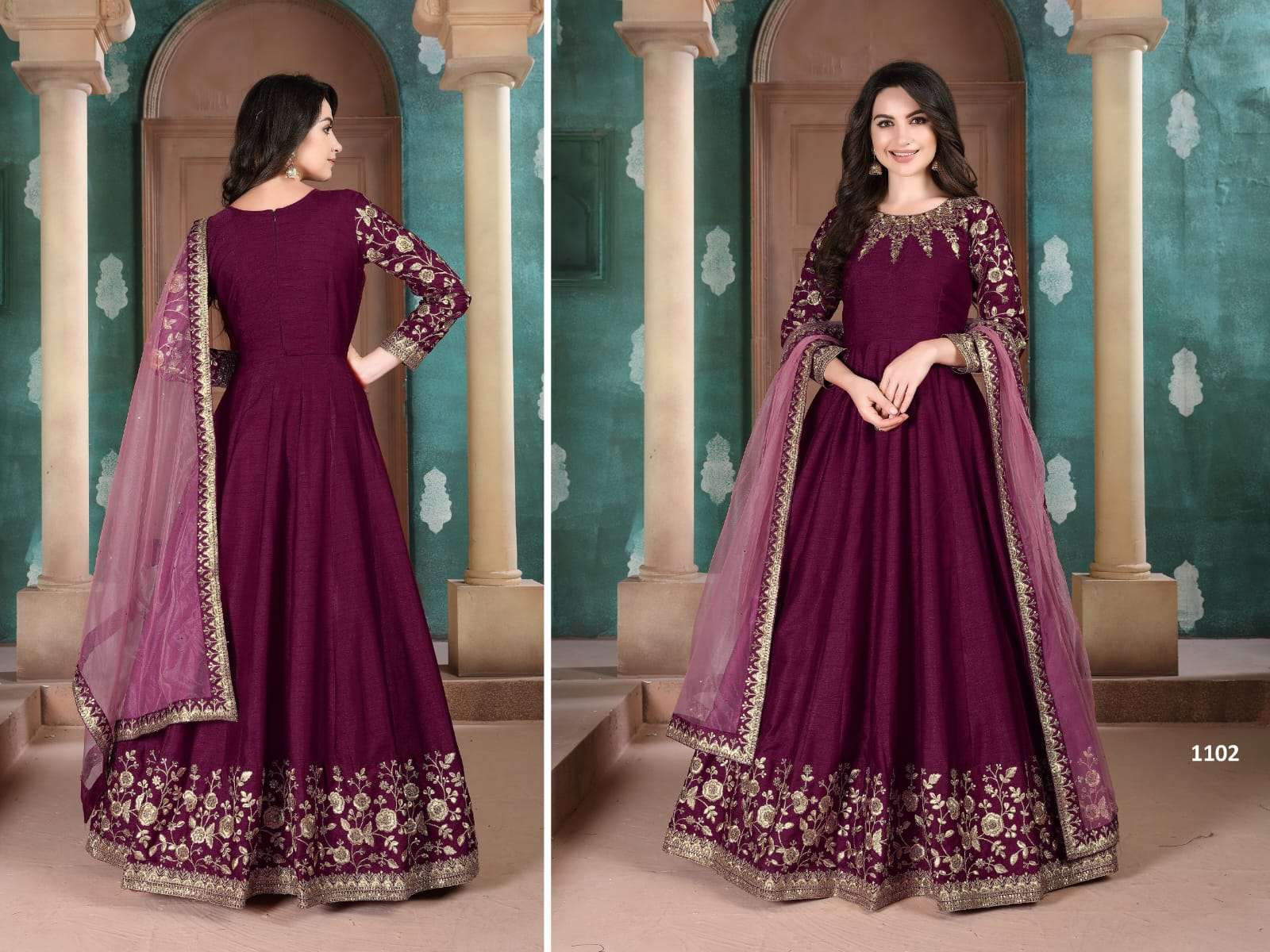 NEW LAUNCHING ANARKALI STYLE DRESS AANANYA VAL - 111