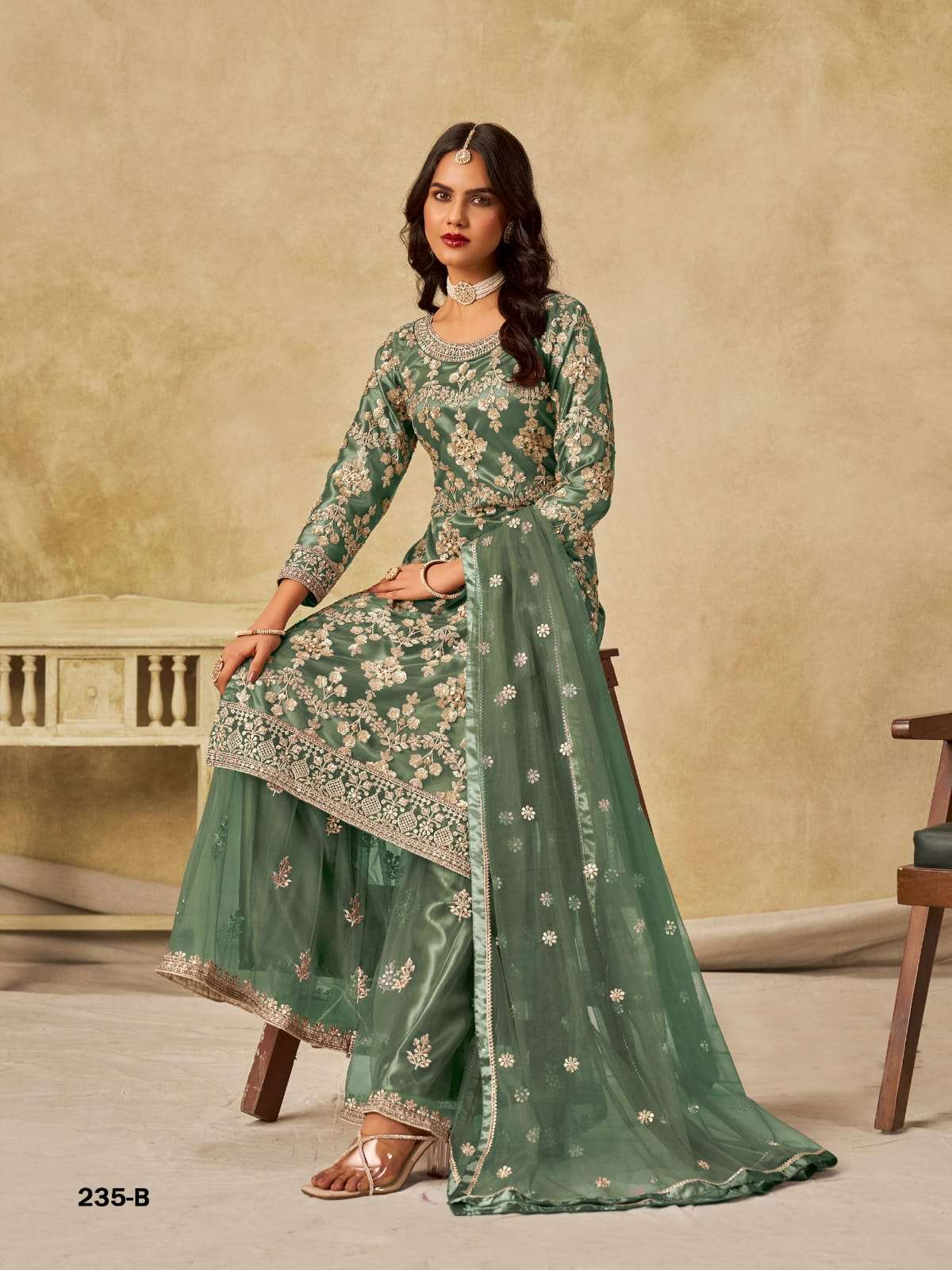 NEW LAUNCHING MOST PREFERRED CATALOG 3 PCS CONCEPT BY AANAYA VOL-235