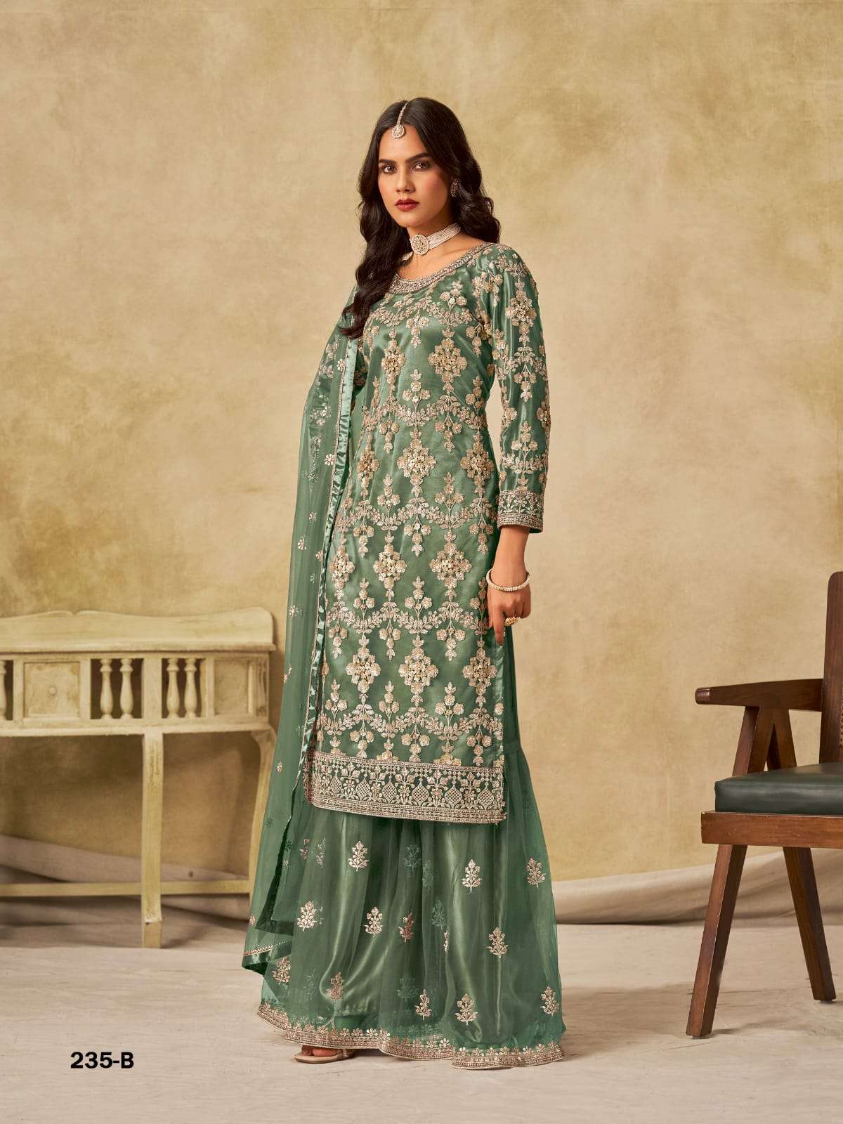 NEW LAUNCHING MOST PREFERRED CATALOG 3 PCS CONCEPT BY AANAYA VOL-235