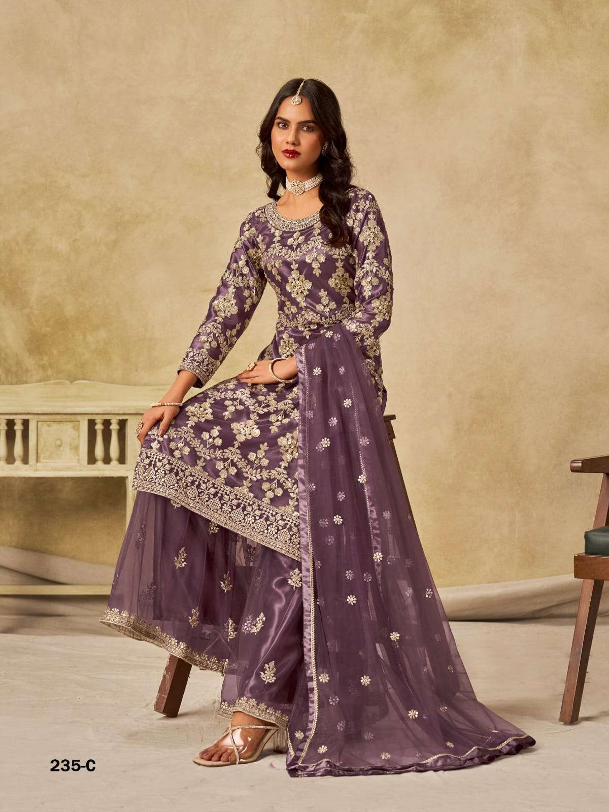 NEW LAUNCHING MOST PREFERRED CATALOG 3 PCS CONCEPT BY AANAYA VOL-235
