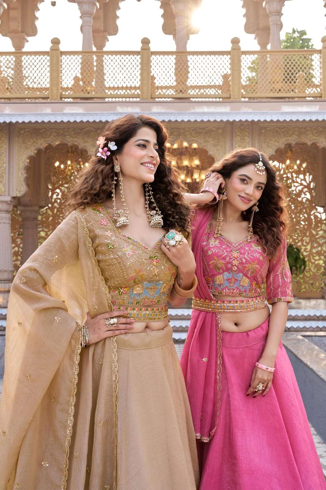 NEW LAUNCHING PURE CRUNCHY FABRIC LEHENGA CHOLI