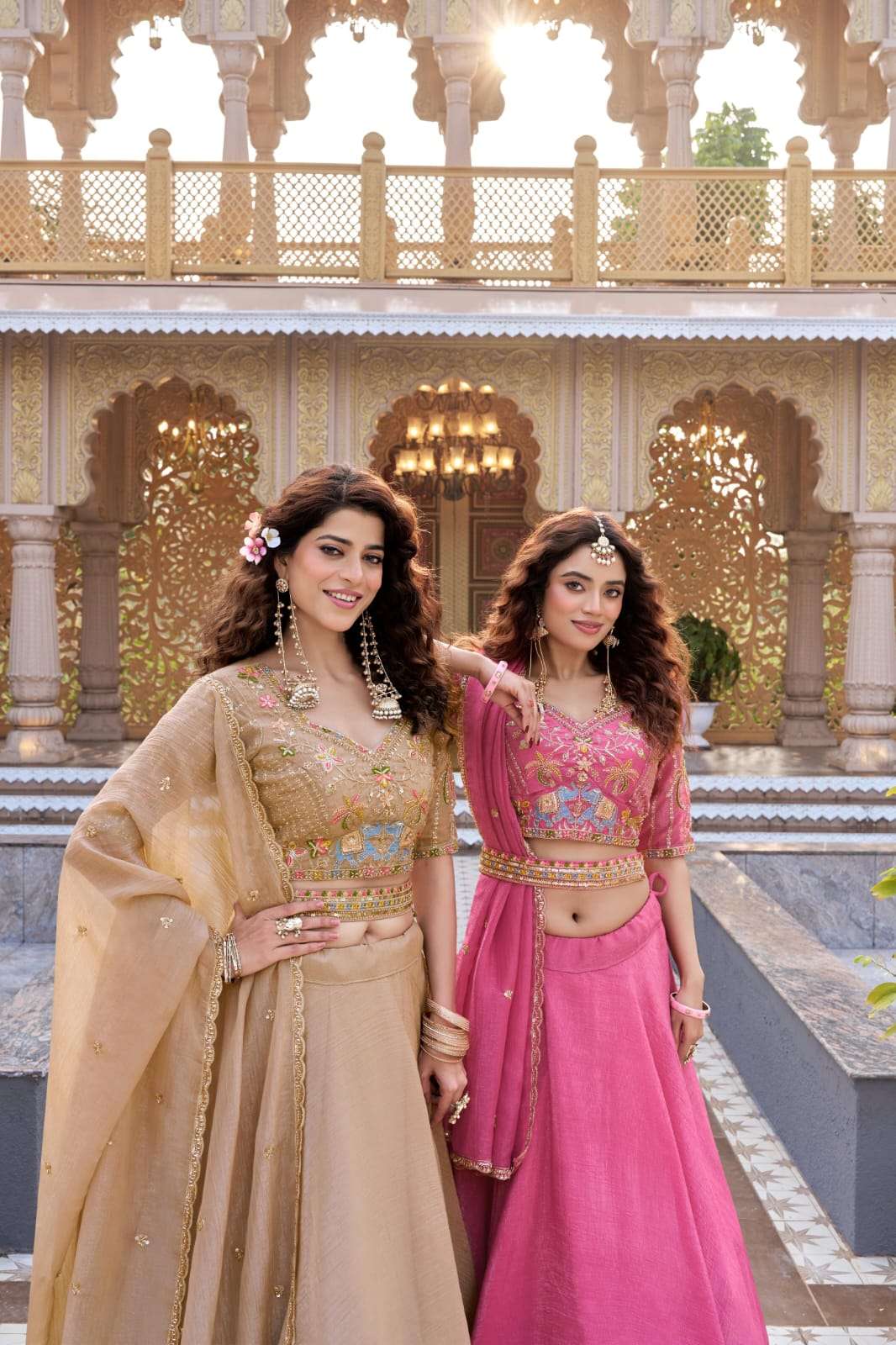 NEW LAUNCHING PURE CRUNCHY FABRIC LEHENGA CHOLI