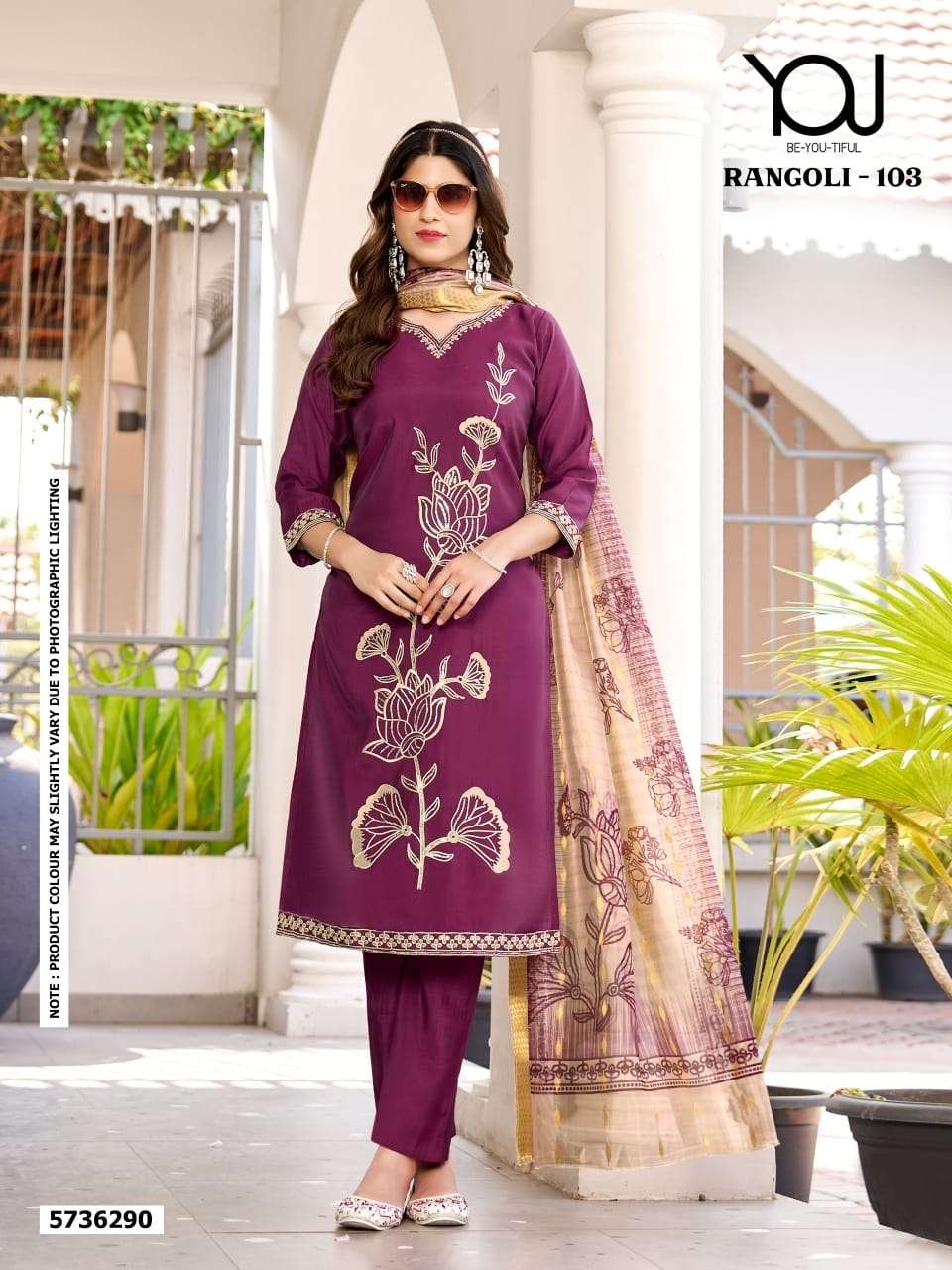 NEW LAUNCHING ROMAN SILK FABRIC WITH FANCY KURTI SET                                                                                                       