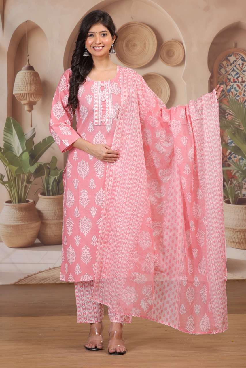 NEW LAUNCHING SUMMER COTTON KURTI SET COLLECTION