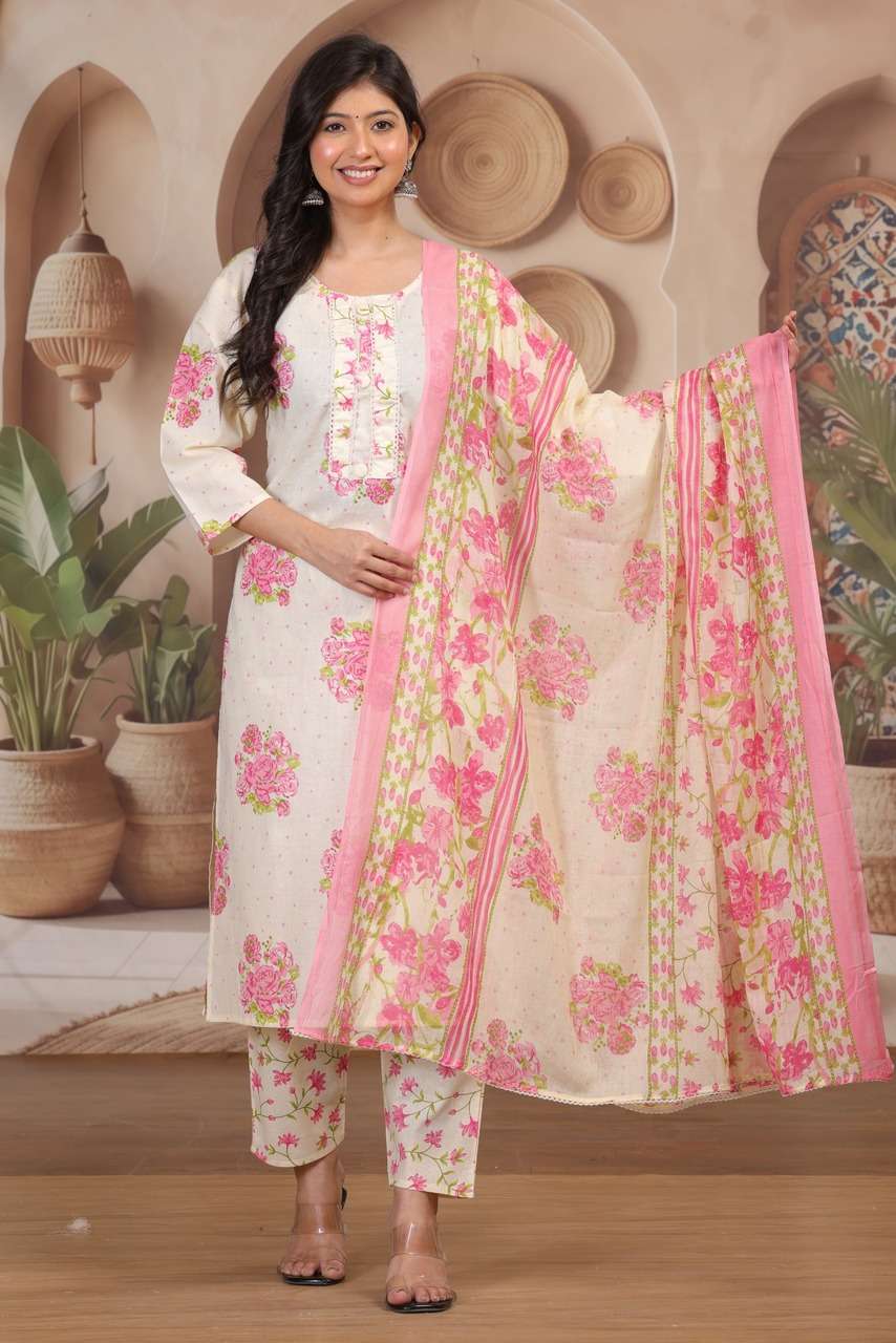 NEW LAUNCHING SUMMER COTTON KURTI SET COLLECTION