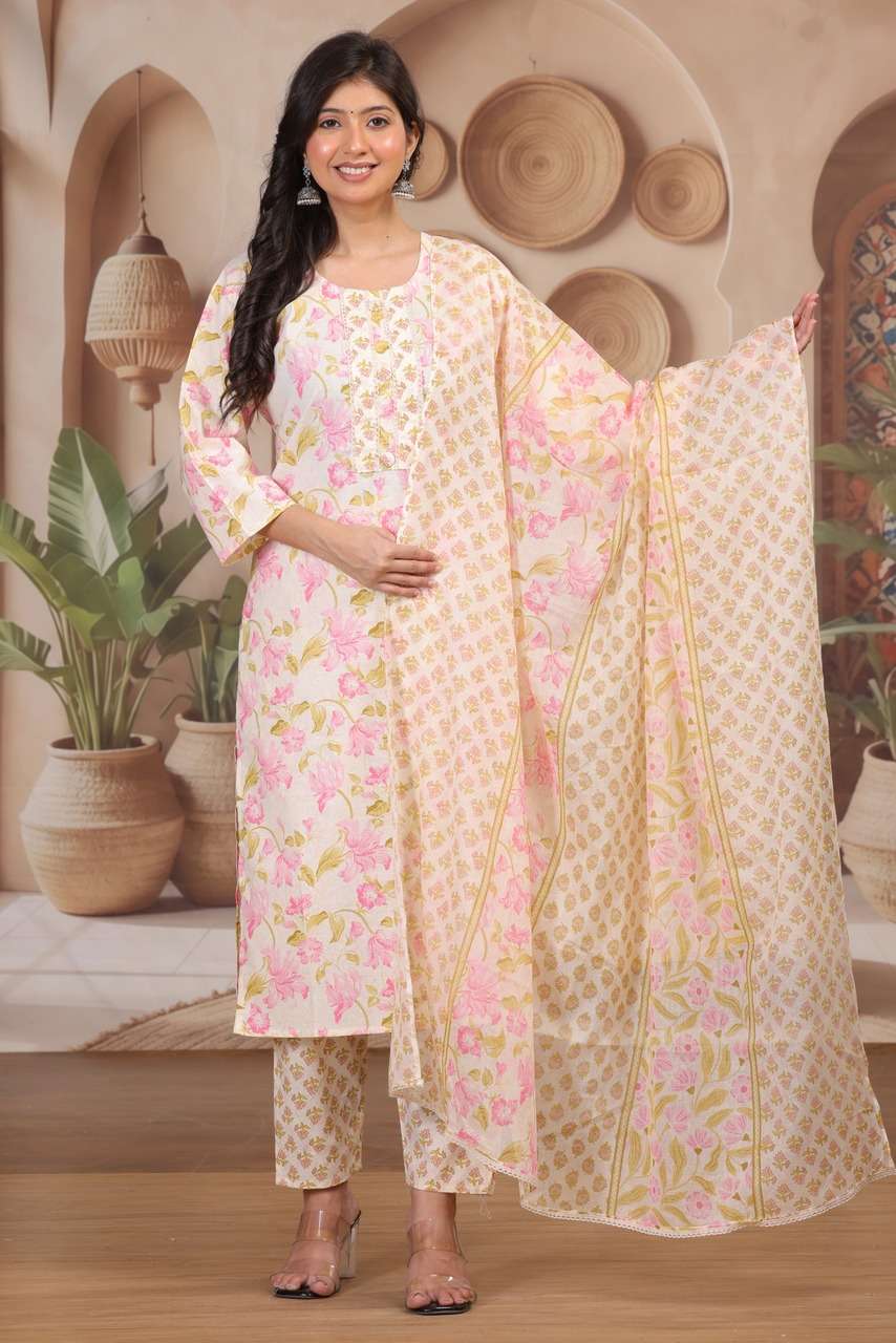 NEW LAUNCHING SUMMER COTTON KURTI SET COLLECTION