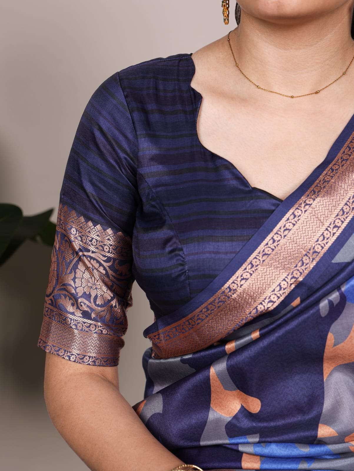 NEW LAUNCHING TASAR SILK WITH VISCOSE BORDER PRINTED SAREE