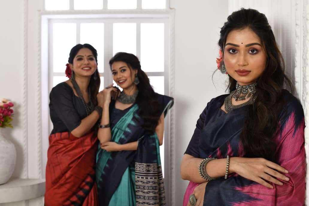 NEW LAUNCHING TUSSAR SILK WITH PRINTED SAREE COLLECTION