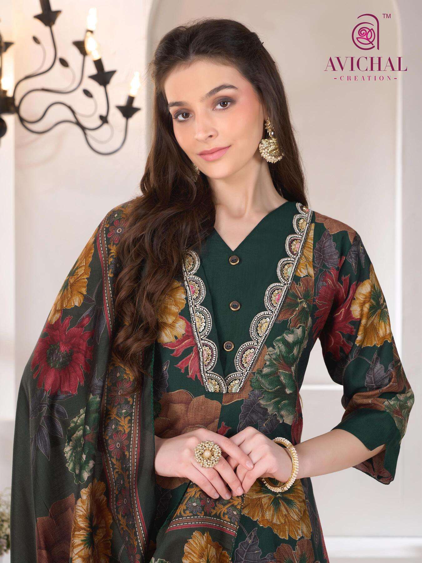 NEW LAUNCHING VATICAN PRINT ANARKALI, PLAZZO AND DUPATTA