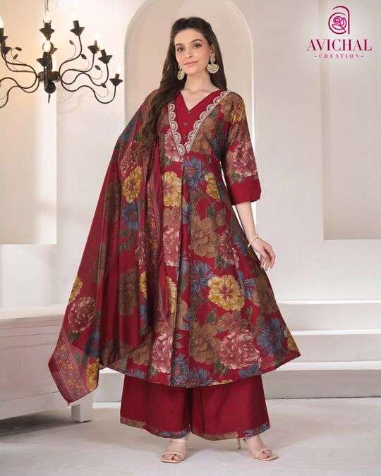 NEW LAUNCHING VATICAN PRINT ANARKALI, PLAZZO AND DUPATTA