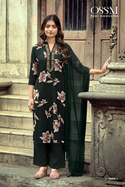 OSSM LAUNCHING NEW RAYON KURTI SET COLLECTION MAHIMA CATALOG