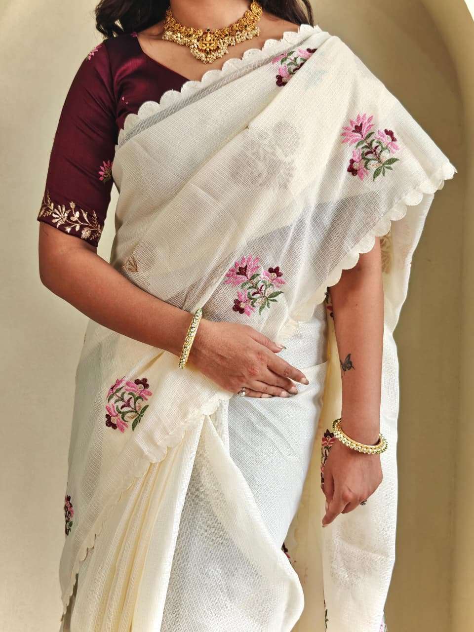PREMIUM KOTA DORIYA SAREE WITH SELF WEAVING CHECKS