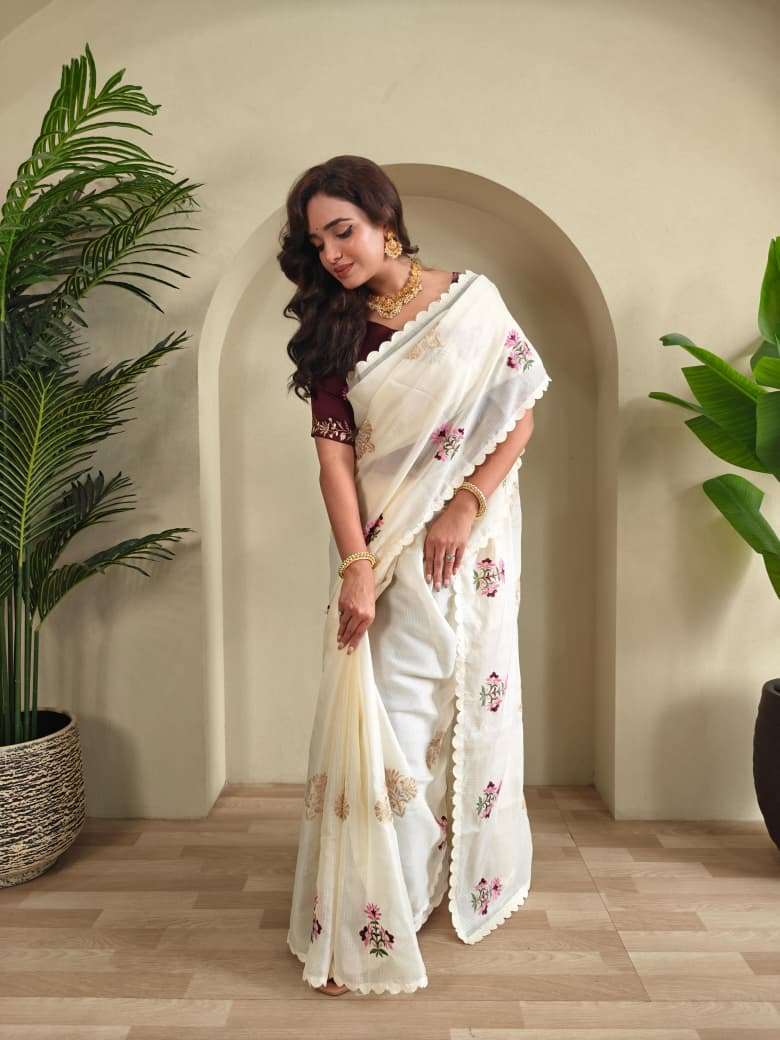 PREMIUM KOTA DORIYA SAREE WITH SELF WEAVING CHECKS