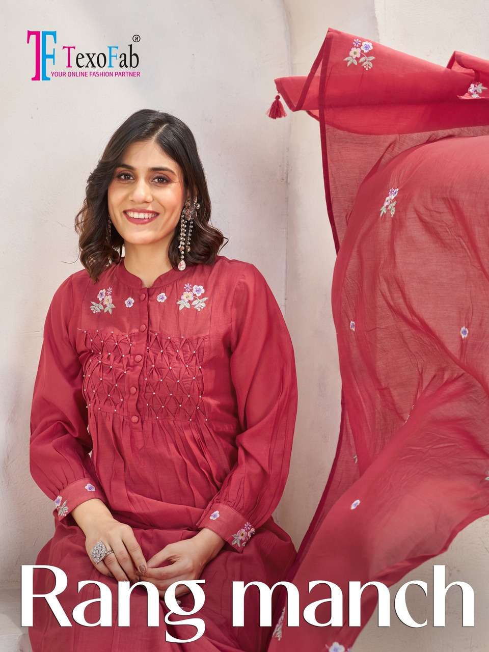 PREMIUM MAL CHANDERI 3PCS CONCEPT RANG MANCH CATALOG