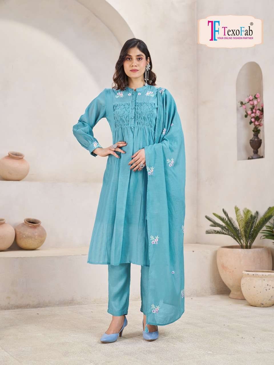 PREMIUM MAL CHANDERI 3PCS CONCEPT RANG MANCH CATALOG