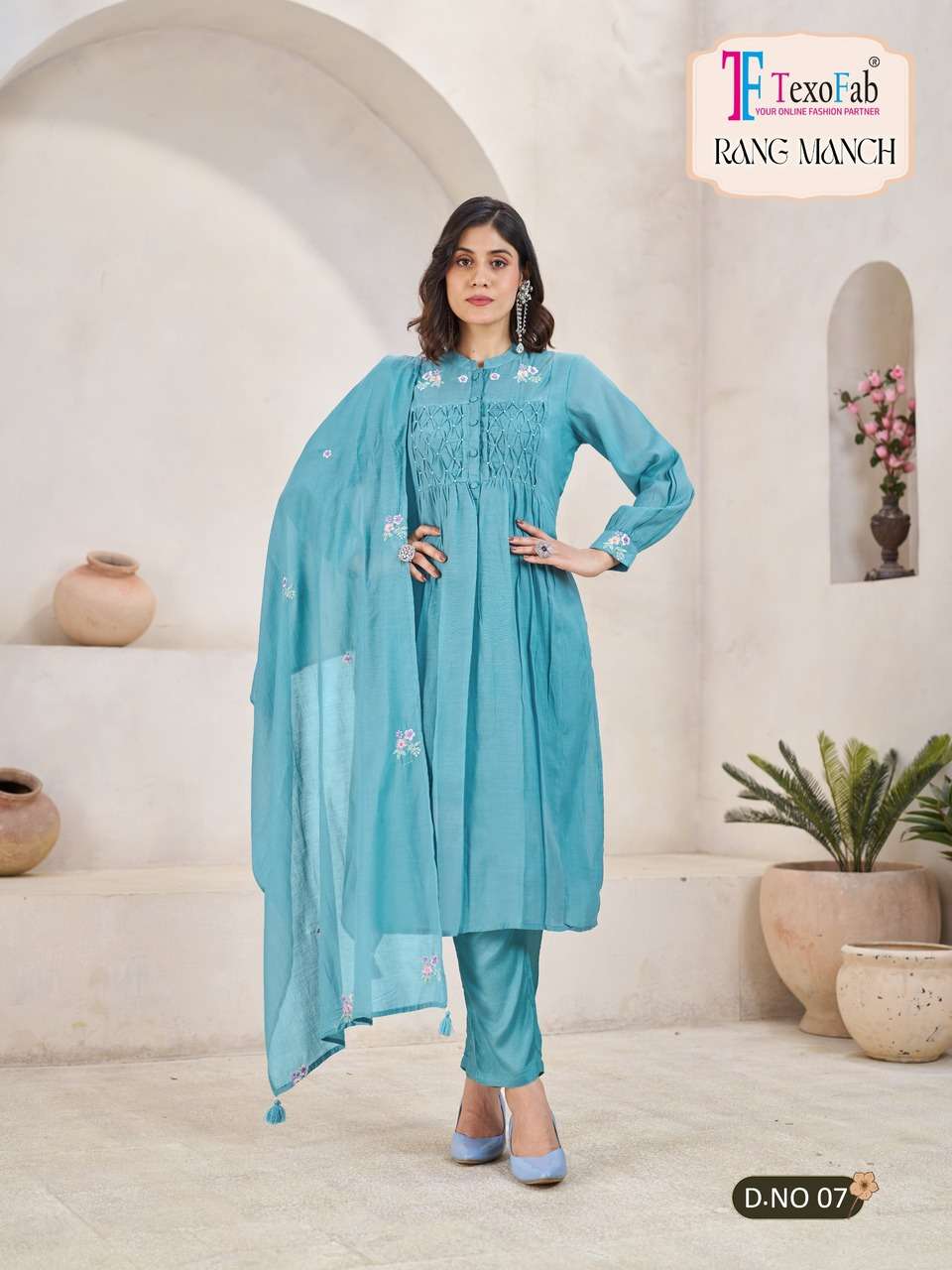 PREMIUM MAL CHANDERI 3PCS CONCEPT RANG MANCH CATALOG
