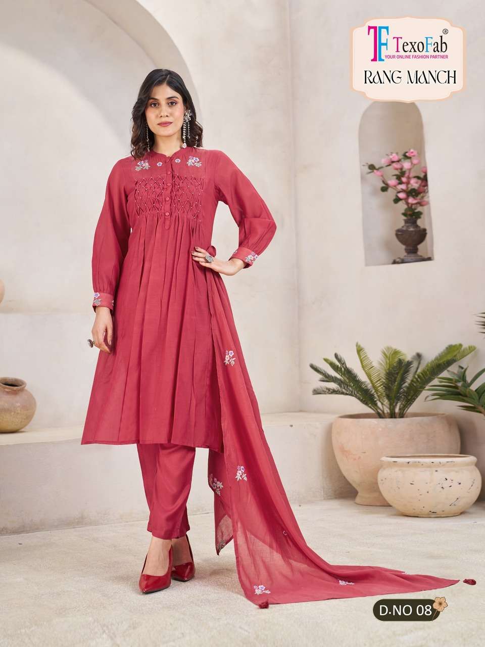 PREMIUM MAL CHANDERI 3PCS CONCEPT RANG MANCH CATALOG