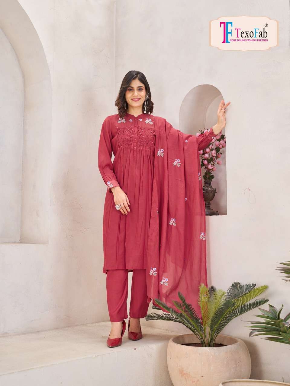 PREMIUM MAL CHANDERI 3PCS CONCEPT RANG MANCH CATALOG