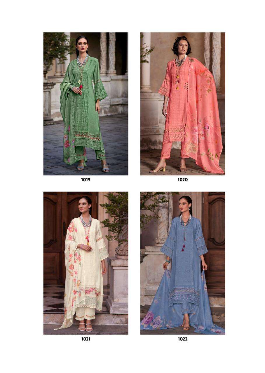 PRM INDIA LAUNCHING NEW PURE MUSLIN FABRIC KURTI SET BRI-ELLE CATALOG
