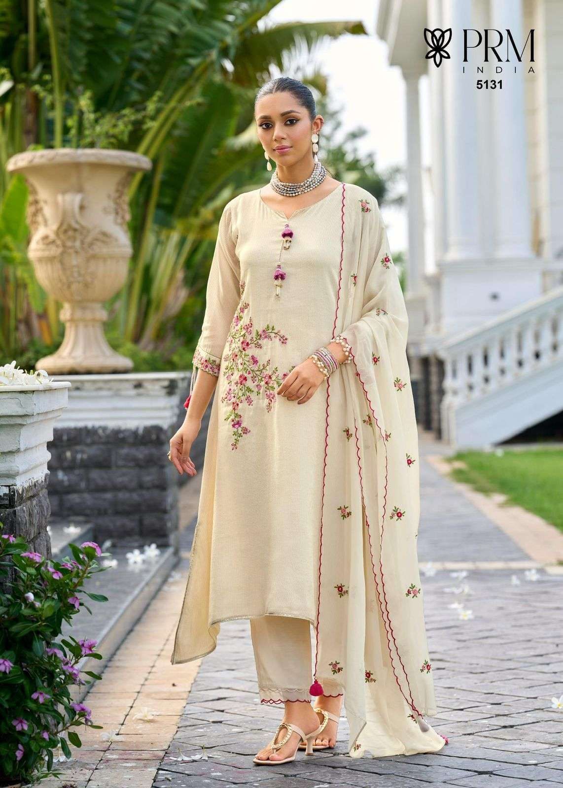 PRM INDIA LAUNCHING NEW PURE RUSSIAN SILK FABRIC KURTI SET SAHELI CATALOG