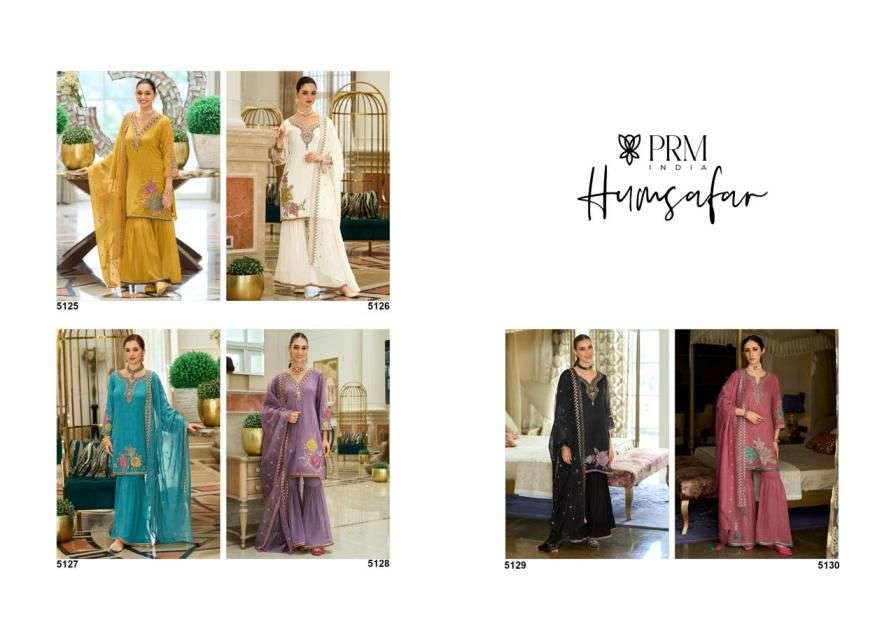 PRM INDIA LAUNCHING PURE ORGANZA CRUSH WITH EMBOS PRINT KURTI SET COLLECTION