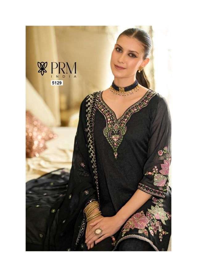 PRM INDIA LAUNCHING PURE ORGANZA CRUSH WITH EMBOS PRINT KURTI SET COLLECTION