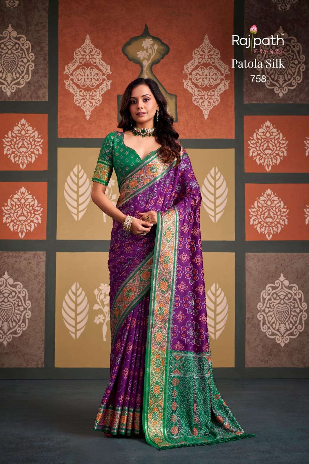 RAJPATH BRAND LAUNCHING PATOLA SILK SAREE COLLECTION