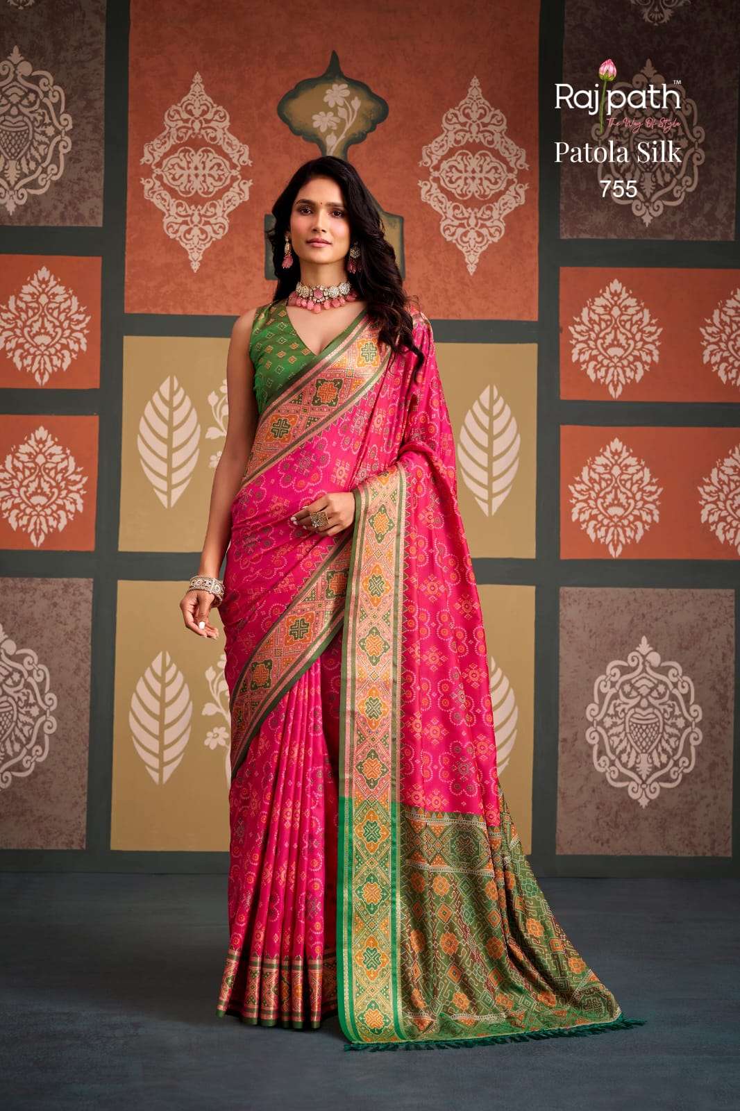 RAJPATH BRAND LAUNCHING PATOLA SILK SAREE COLLECTION