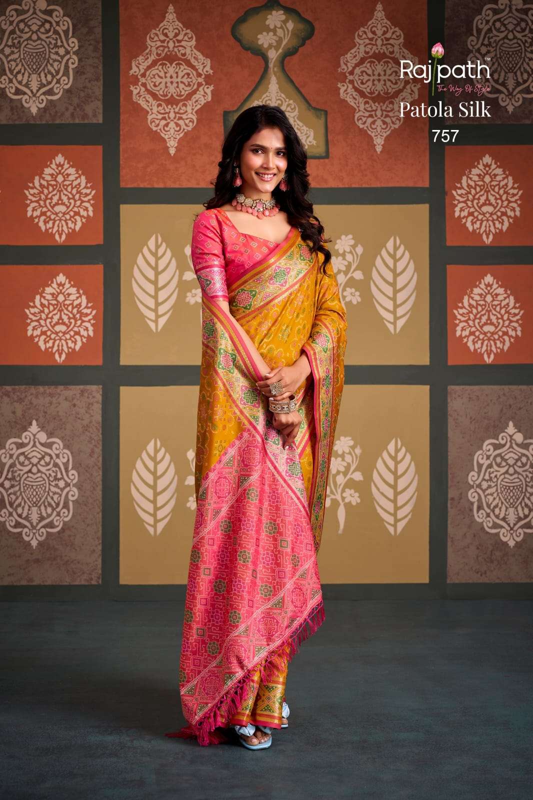 RAJPATH BRAND LAUNCHING PATOLA SILK SAREE COLLECTION